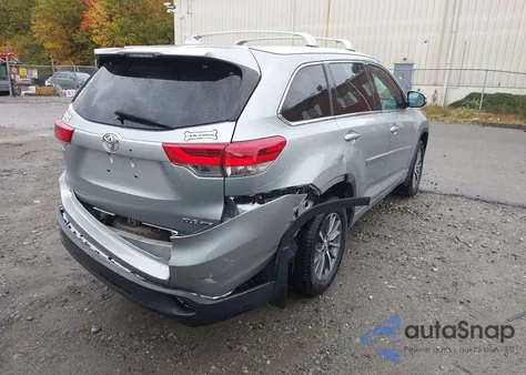 2018 Toyota Highlander Xle из США, поврежденный, VIN 5TDJZRFH7JS875425